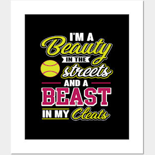 Softball For Softball Players Posters and Art